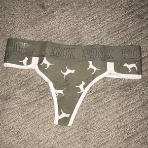 💕3 FOR $20💕 PINK Brand Logo Thong